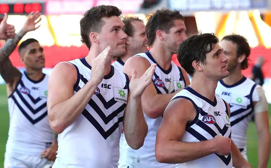 Article image for Fremantle sweats on COVID outbreak as three players sidelined