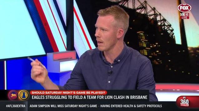 Article image for Riewoldt: ‘Unfair’ for Eagles game to proceed this weekend