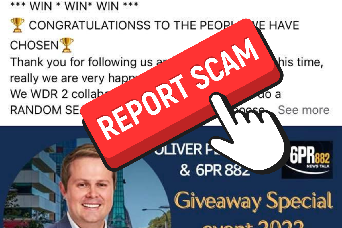 Article image for Perth Live listener luckily avoids Facebook scam attempt