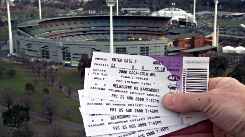 Article image for Let’s get physical: Support for AFL backflip on digital tickets