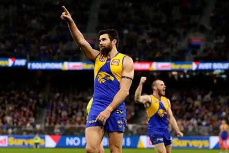 Eagles great Josh Kennedy on kicking goal 700
