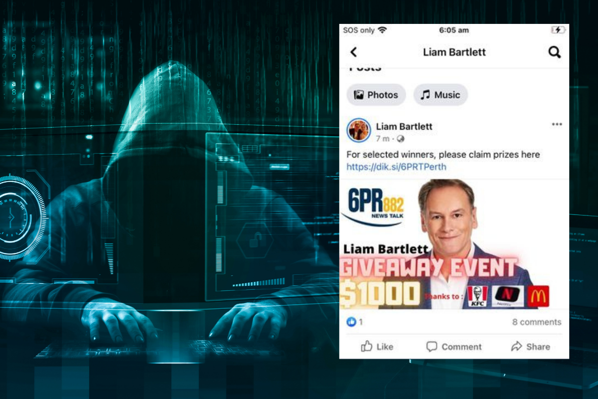Article image for Liam and Gibbo’s identity used in latest Facebook scam attempt