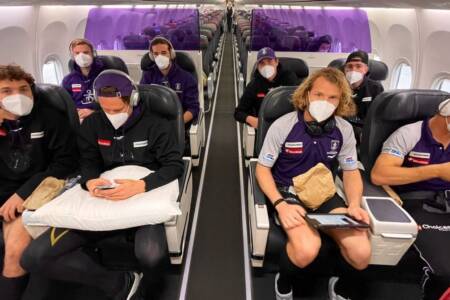 Rory Lobb missing at Perth Airport as Dockers fly east