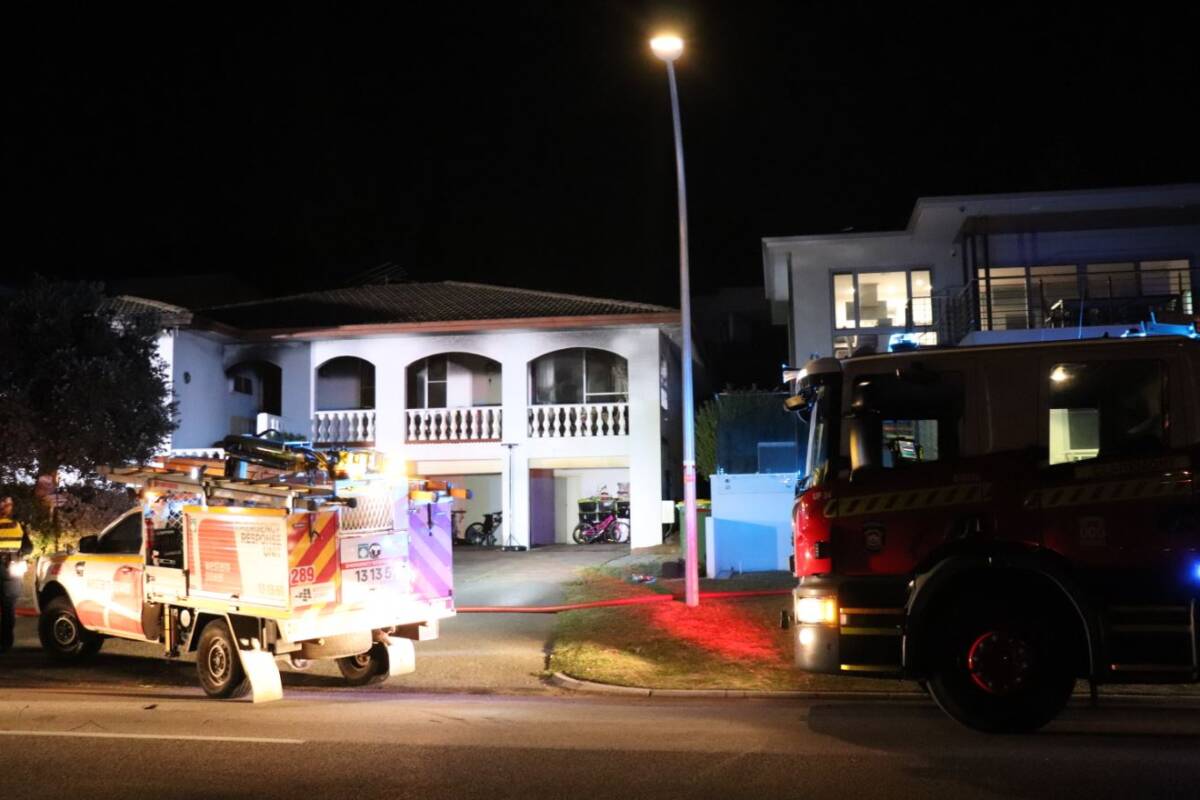 Article image for VIDEO: Woman hospitalised after mystery fire in City Beach bedroom