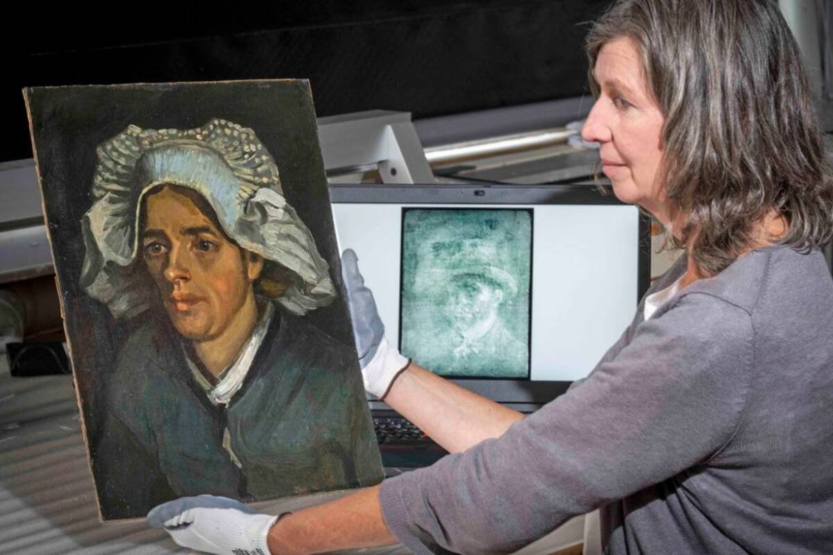 Article image for Hidden Van Gogh ‘selfie’ uncovered in Scotland