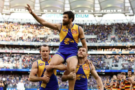 Kennedy says farewell in style