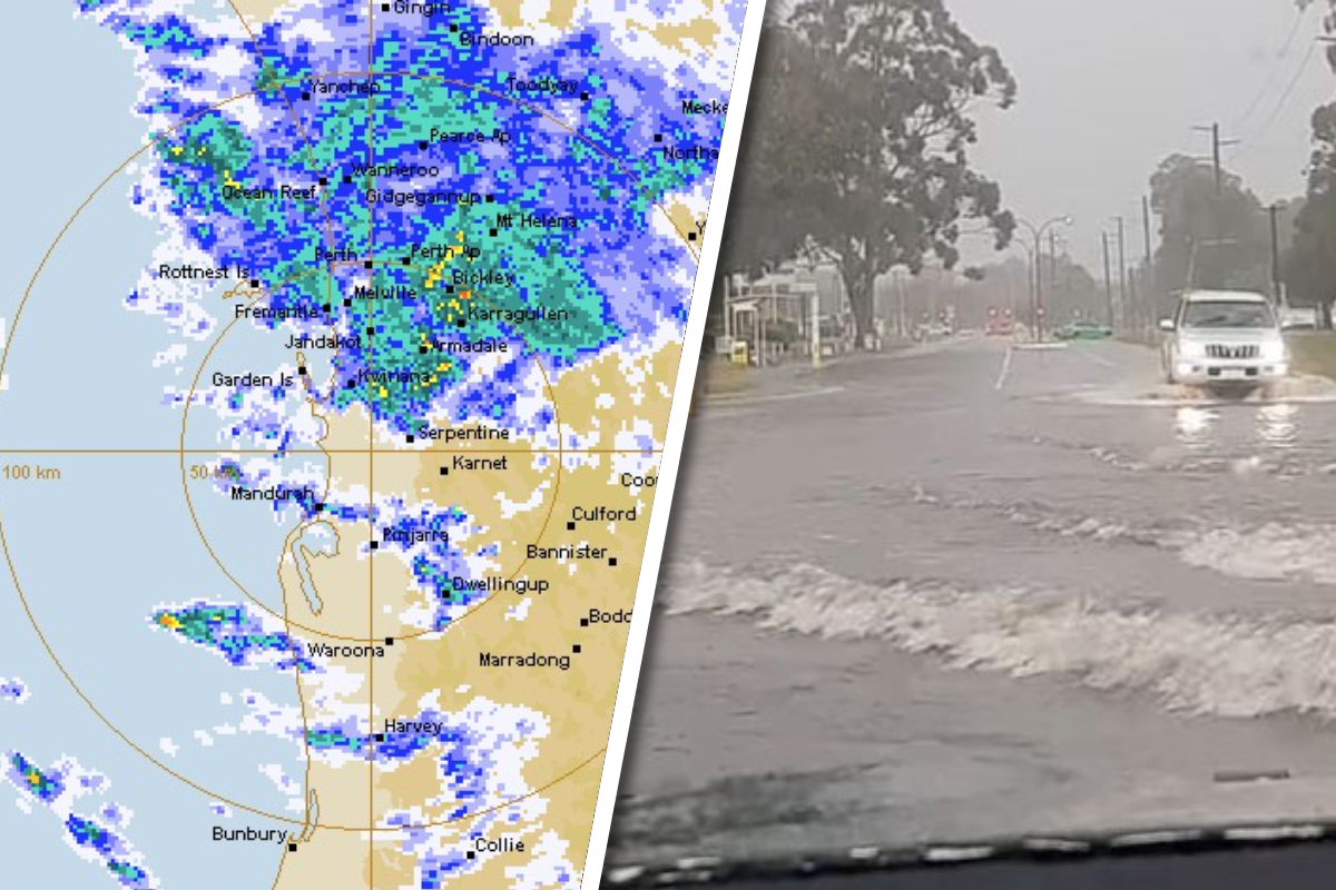 Article image for Perth’s Monday blues: Severe weather warning and 90km/h winds