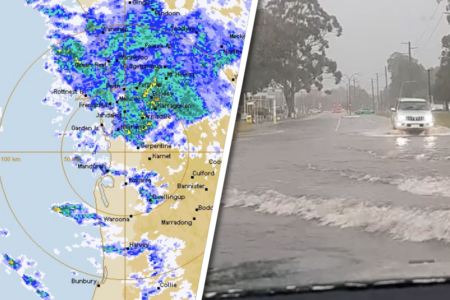 Perth’s Monday blues: Severe weather warning and 90km/h winds