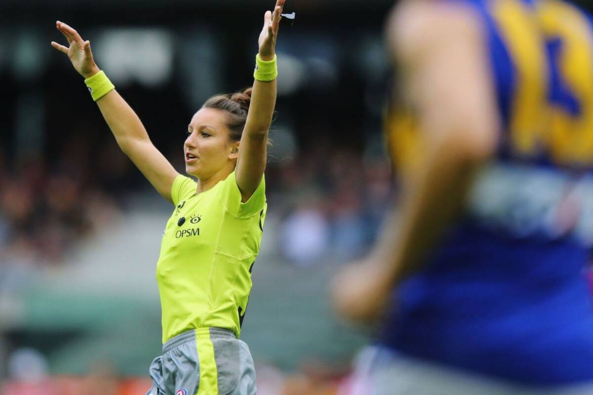 Article image for Ex-AFL umpire launches anti-abuse advertising campaign