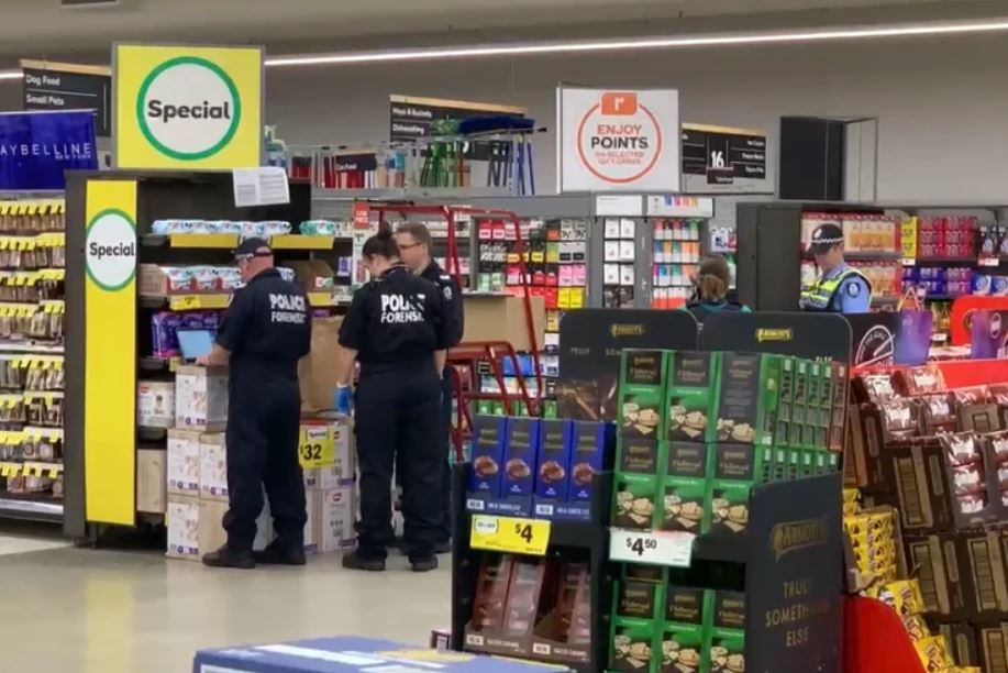 Article image for ‘Very frightening’: Woman charged over alleged stabbing of Woolworths worker