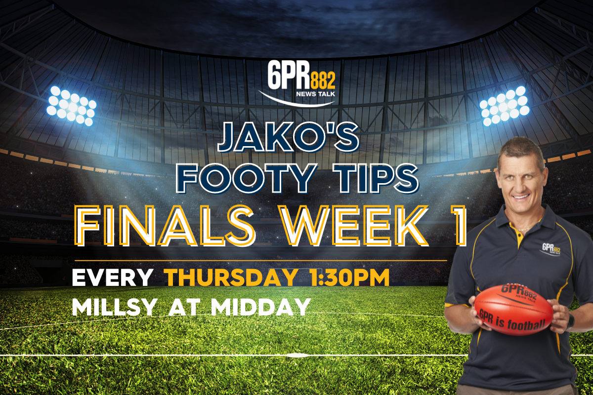 Article image for Jako’s footy tips – Week 1 FINALS