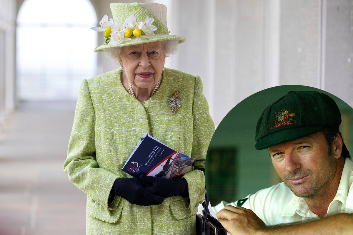 Article image for Steve Waugh remembers the time he shared a cup of tea with the Queen