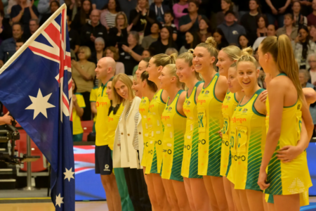 Australian netball team goes to war with Hancock Prospecting sponsor