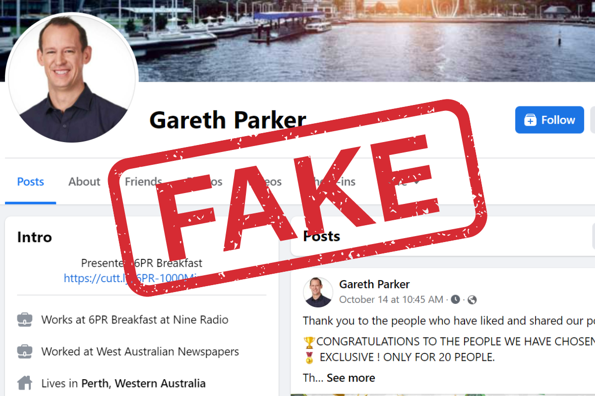 Article image for ‘They’re just crooks’: Facebook refuses to take down fake profile scamming listeners