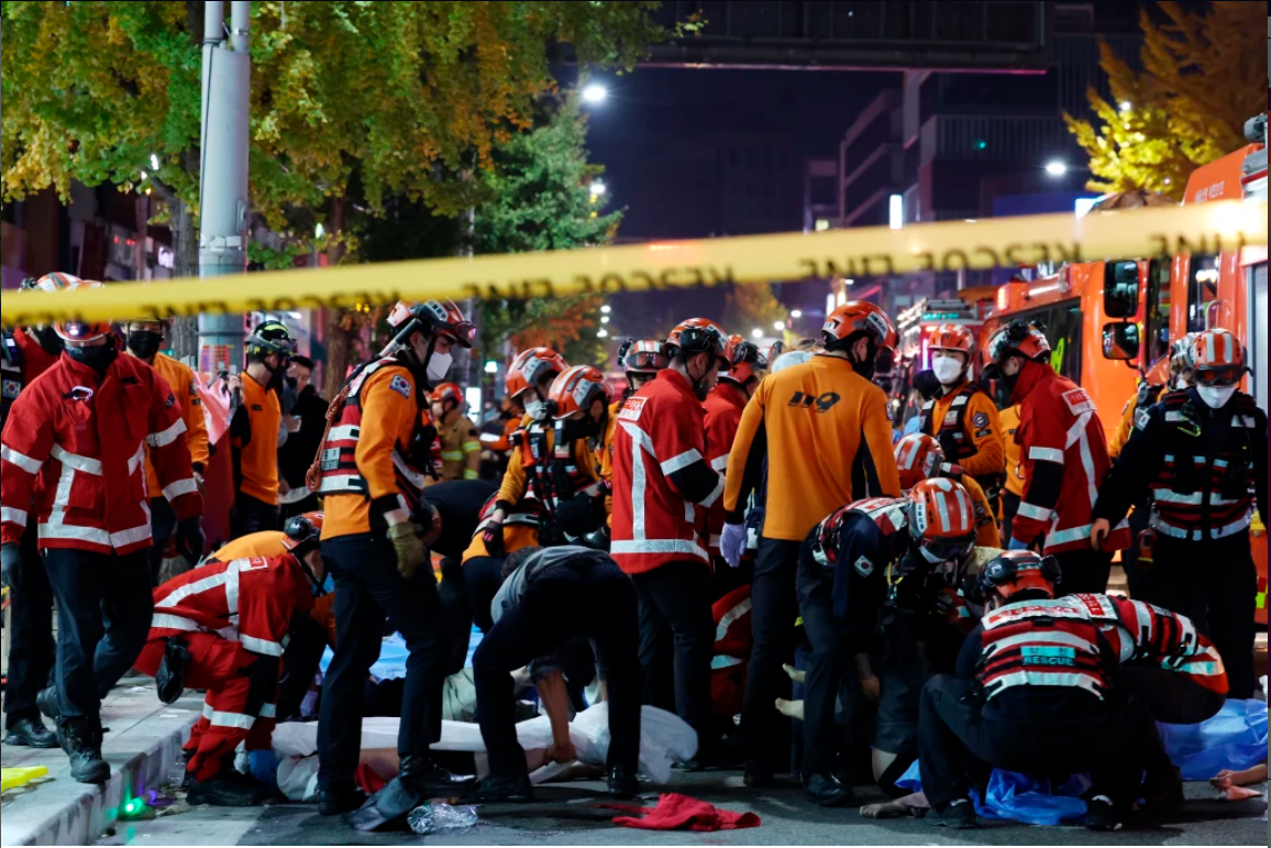 Article image for One Australian dead in Halloween celebrations gone wrong in South Korea