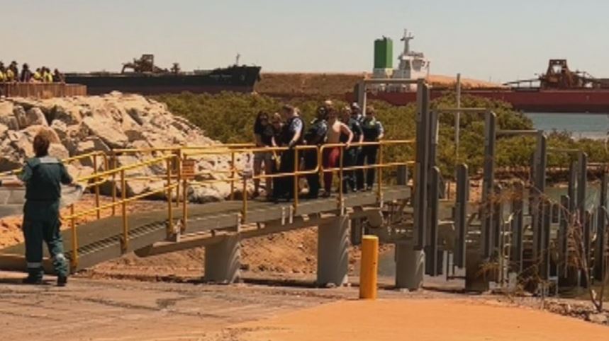 Article image for Spearfisherman suffers serious injuries in suspected shark attack off Port Hedland