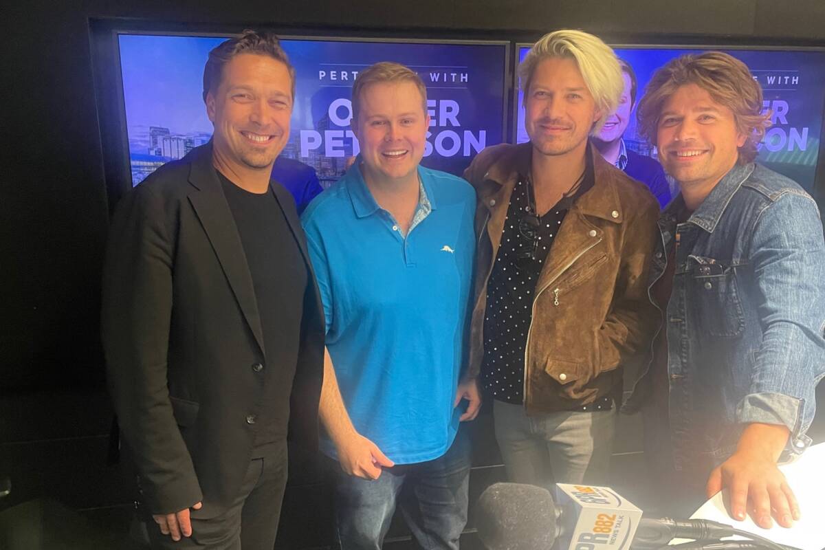 Article image for 25 years and 15 kids later… 90s pop group Hanson are all grown up