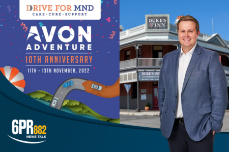 Perth Live broadcasts from Northam for the 10th anniversary of Drive for MND