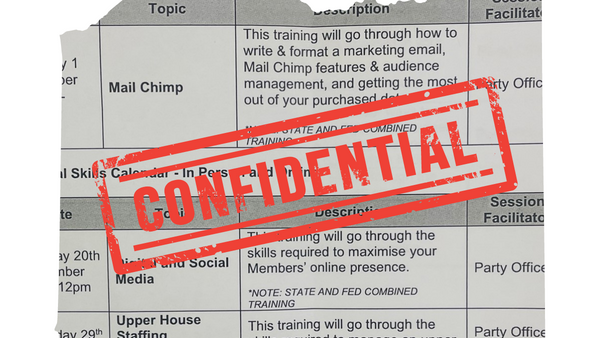 Article image for ‘This takes things a lot further’: More questions after Labor HQ training document leaked