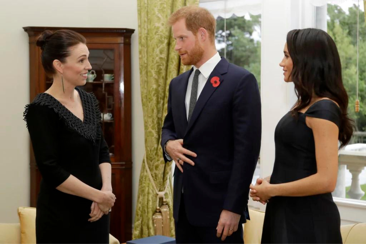 Article image for Jacinda Ardern forced to distance herself from Meghan and Harry