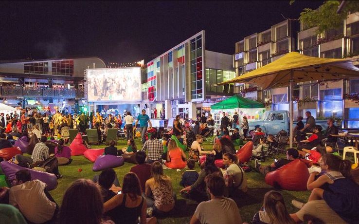 Article image for Basil wants a big crowd at Northbridge Piazza for Socceroos showdown