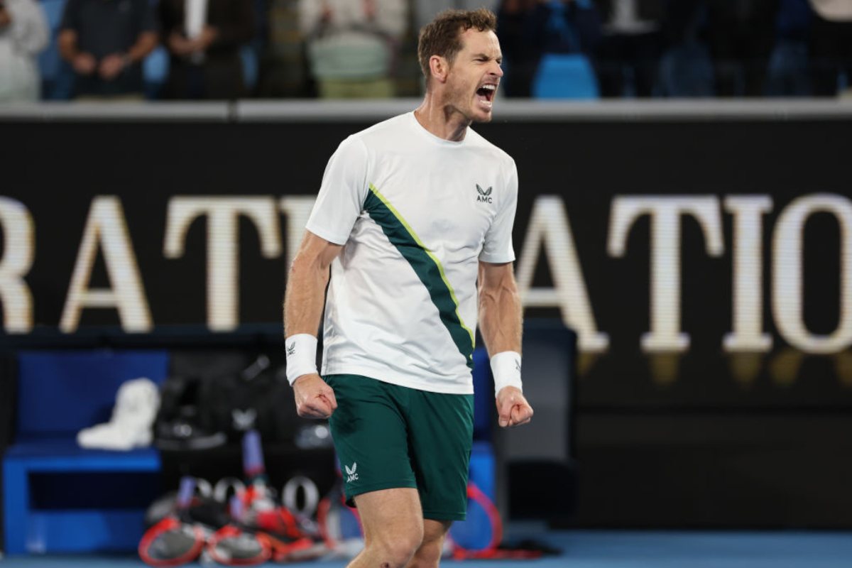 Article image for Andy Murray triumphs in second-latest Aus Open match ever