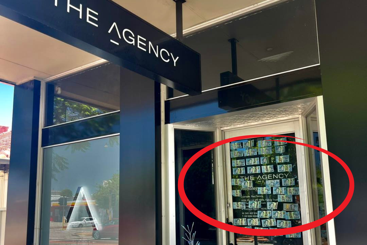 Article image for Perth agency leaves $10 notes on door front for locals enjoyment