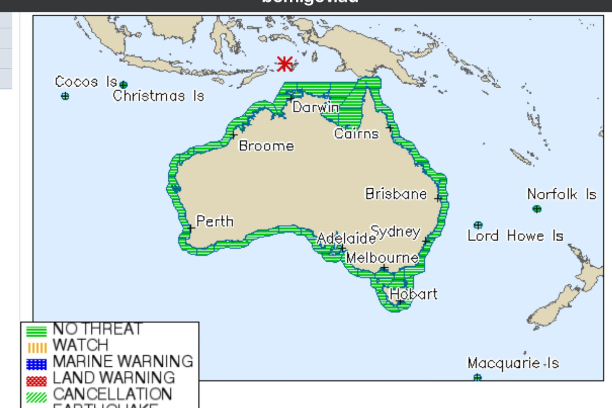 Article image for Darwin residents wake to tremors as Indonesia rocked by earthquake