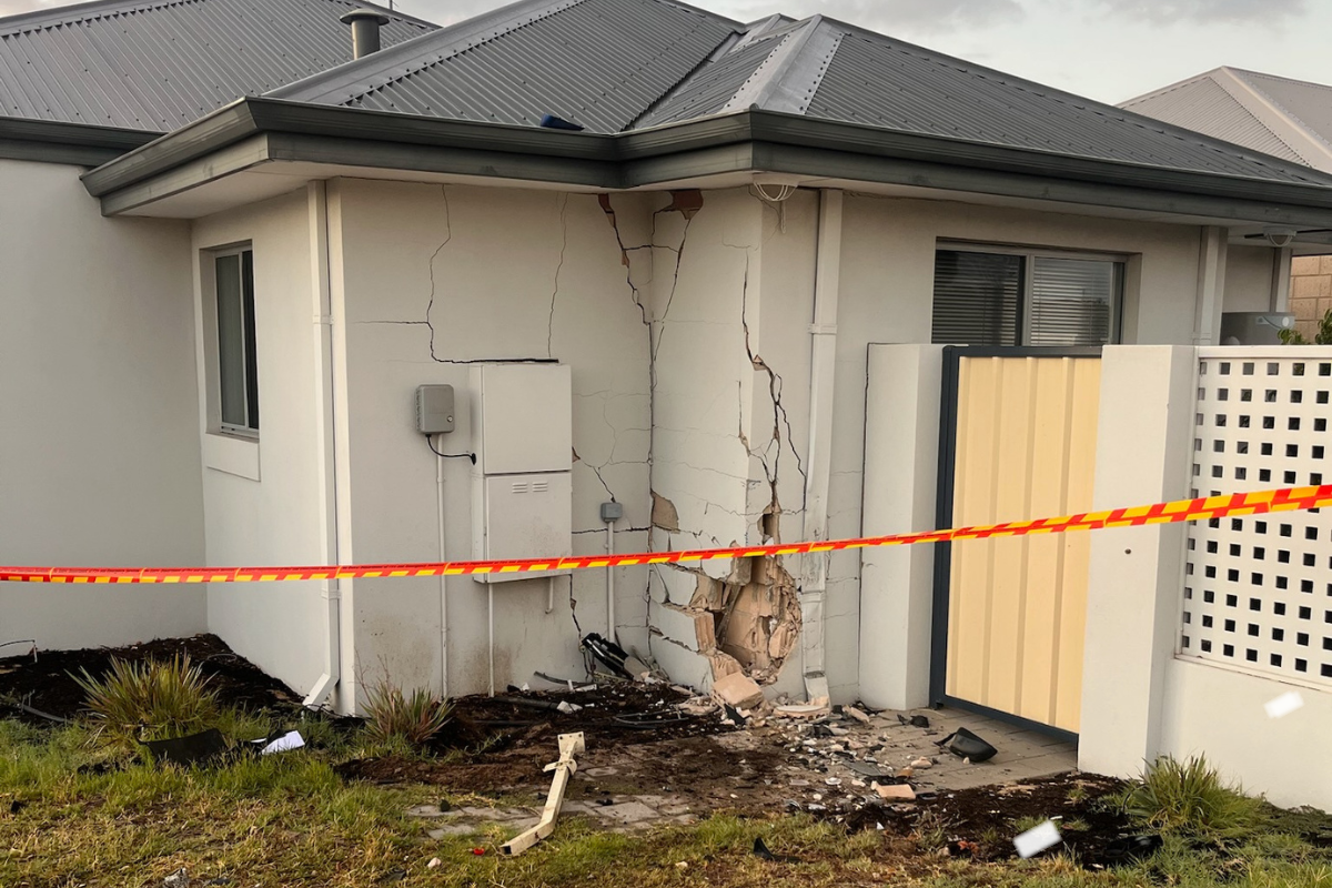 Article image for Car slams into home after swerving off ‘incredibly dangerous’ intersection