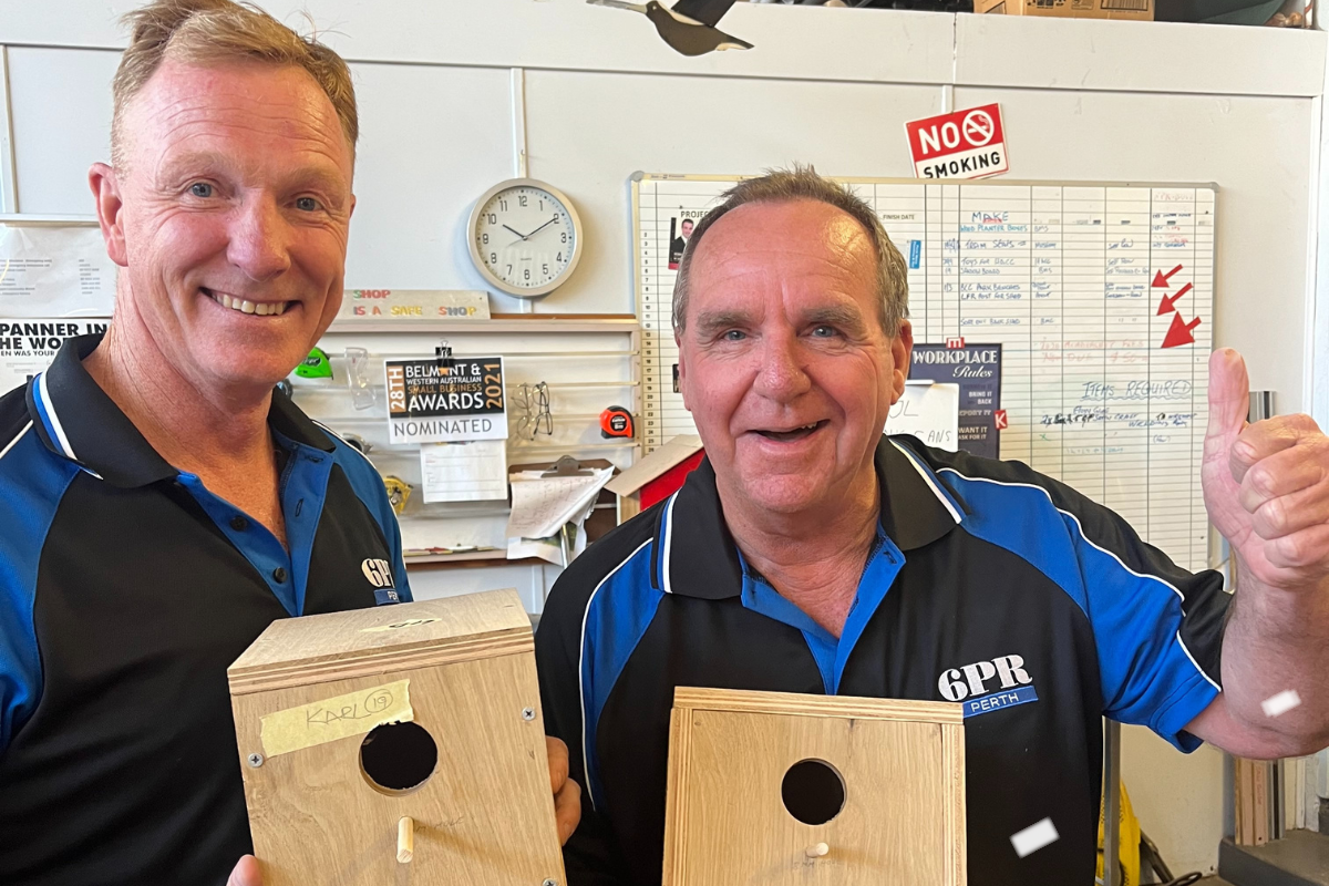 Article image for WATCH | Millsy and Karl gone to the birds