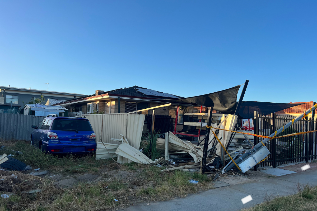 Article image for Intersection failure sees two cars smash into Cloverdale residential area