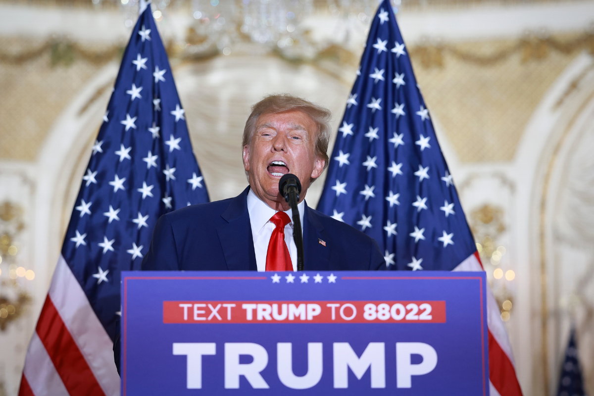 Article image for Donald Trump labeled ‘subdued’ in Mar-a-Lago speech
