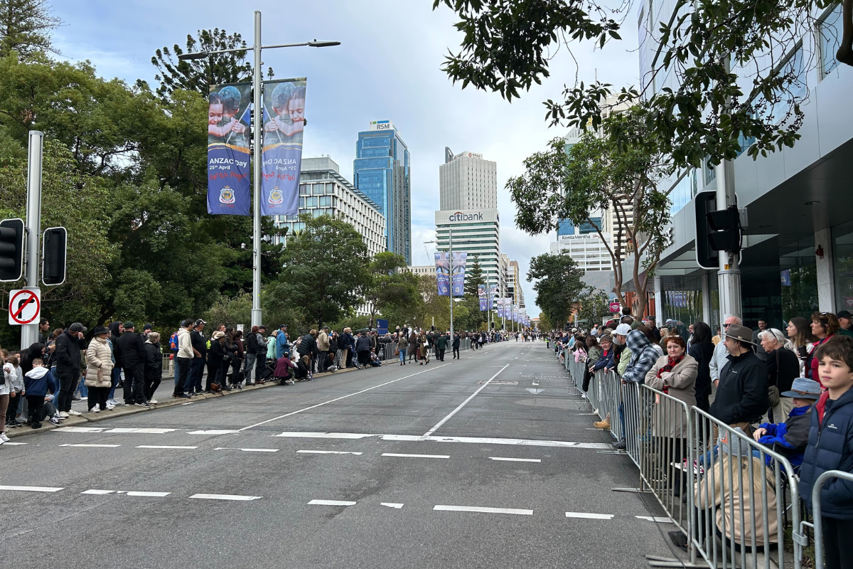 Article image for Perth proud to be on the streets for Anzac March