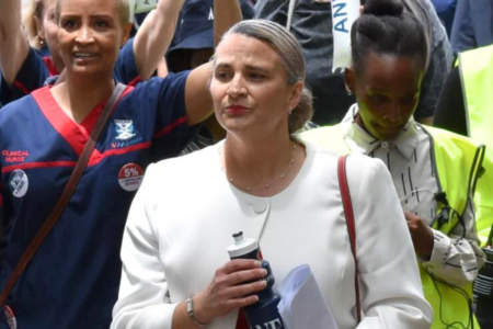 Nurses to cop biggest union fine ever in WA for stop work rally