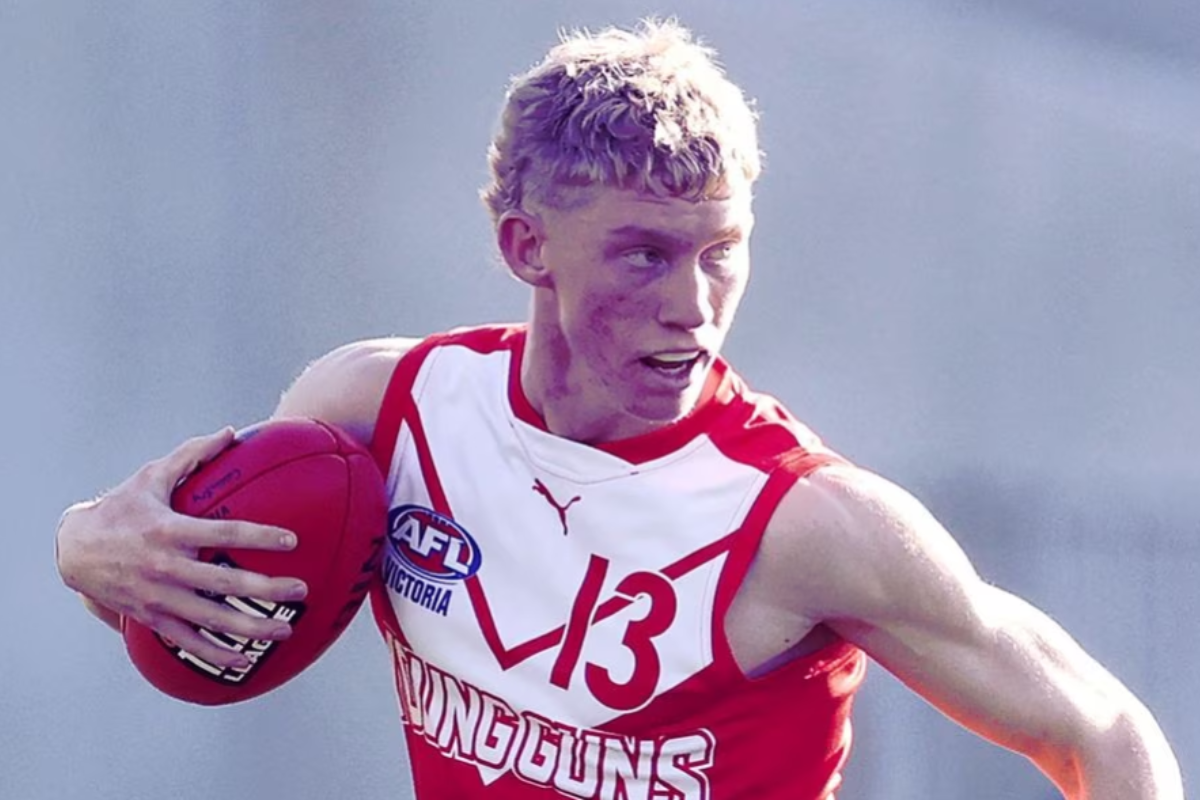 Article image for Dockers select powerful winger Ethan Stanley in rookie draft