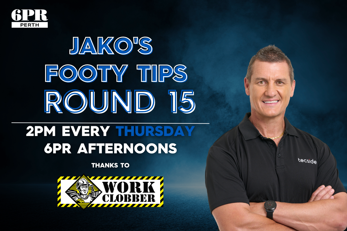 Article image for Jako’s footy tips – Round 15