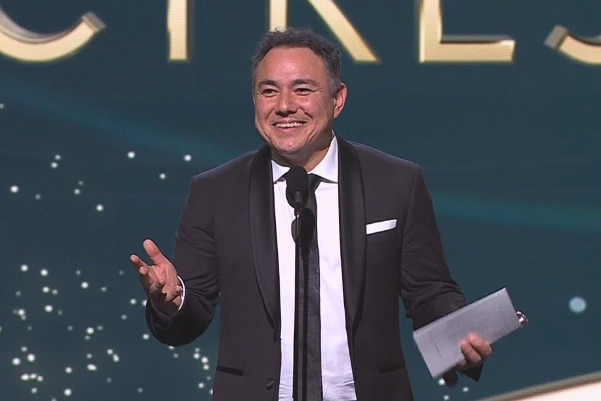 Article image for Sam Pang toes the line on potential Logie hosting