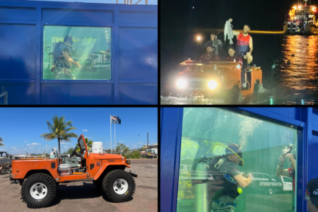 Getting bogged underwater: ‘grueling’ seabed trip earns world record