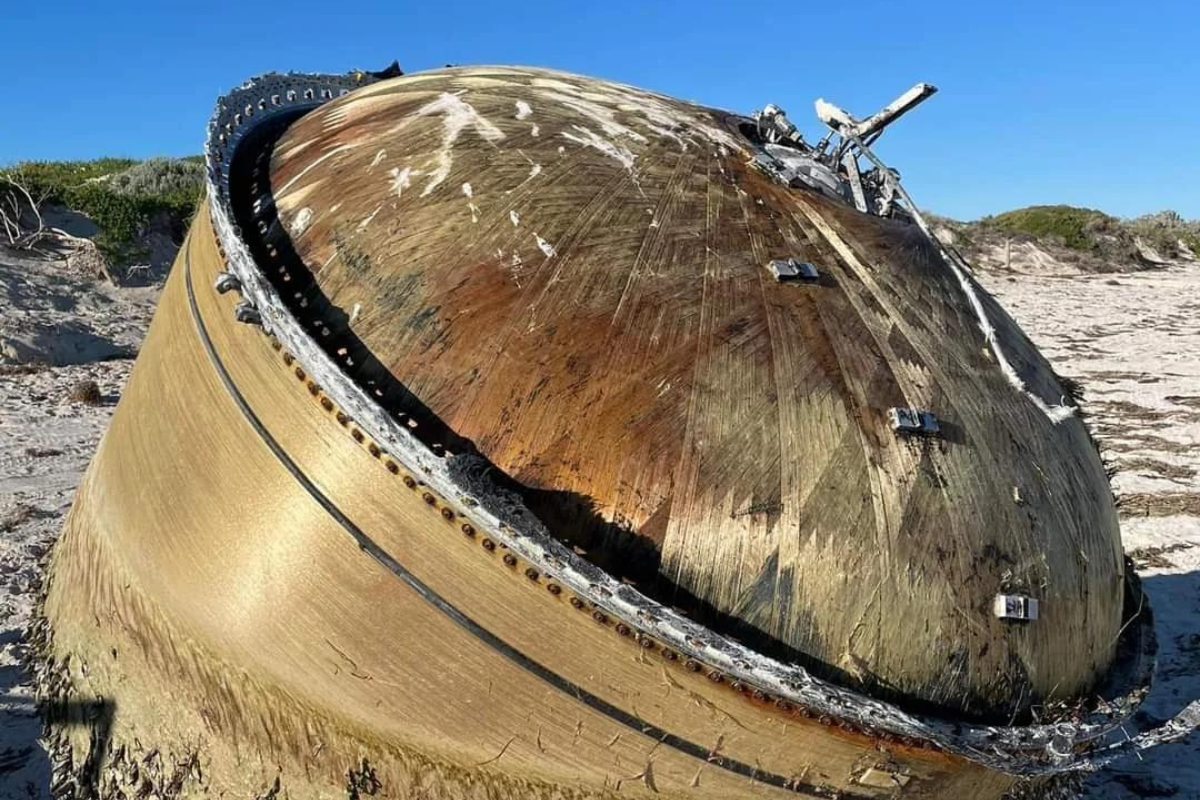 Article image for The mystery behind the ‘strange object’ on WA’s coast