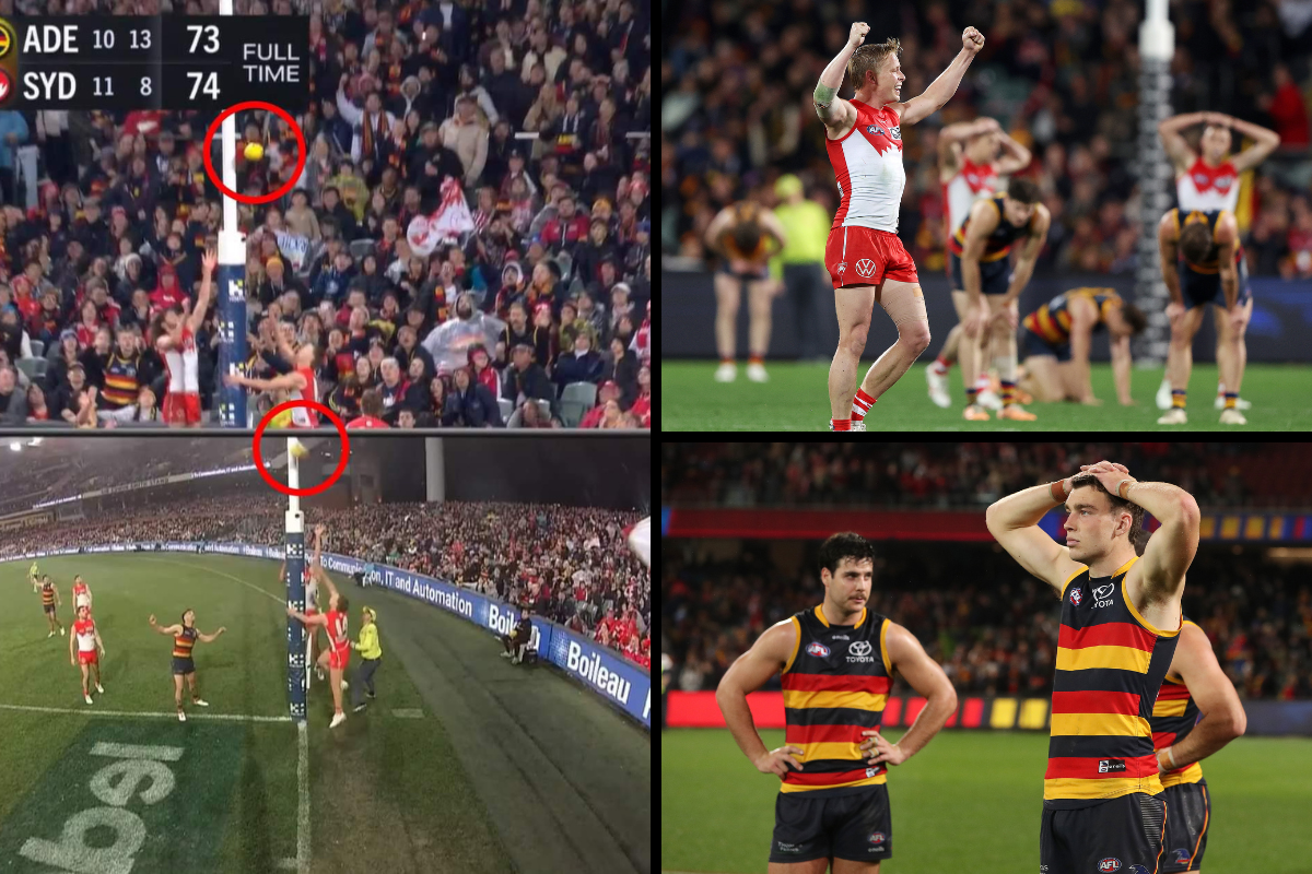 Article image for Bird’s-eye view: AFL under fire over goal contention