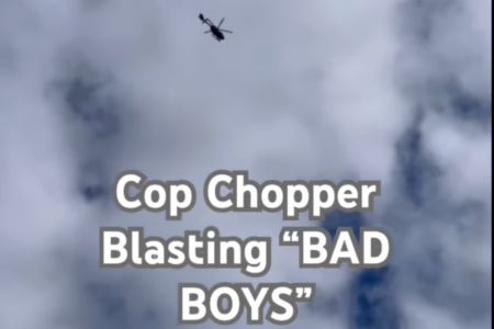 WATCH: Cops blast ‘cringey’ music to spruik new choppers