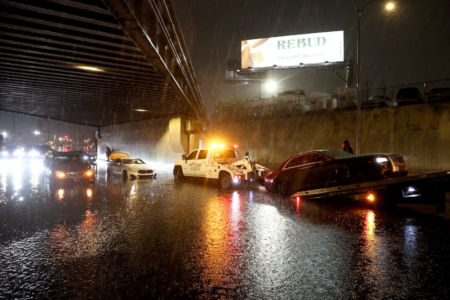 US West Coast deluged by record-breaking storms
