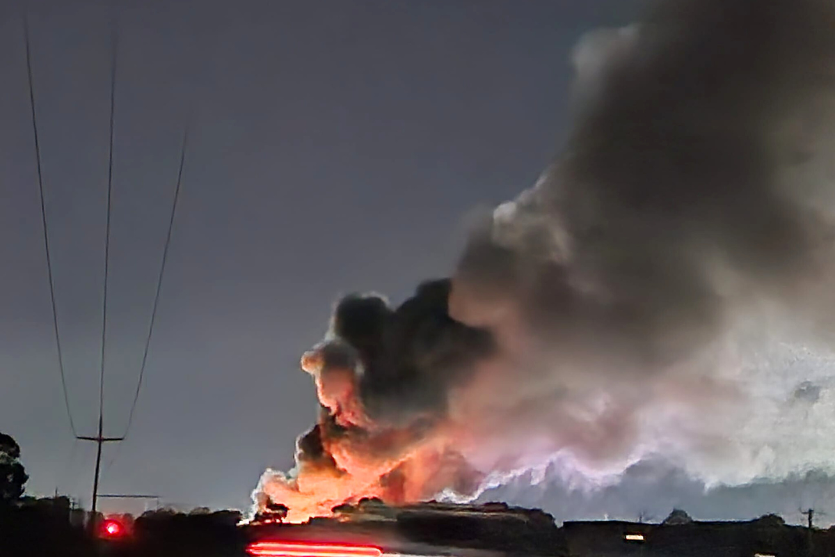 Article image for Major industrial explosion rocks southern suburbs