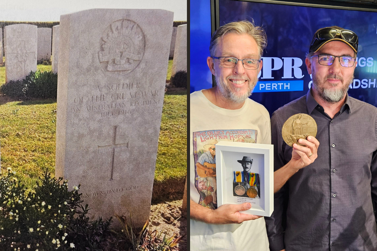 Article image for Fate brings WW1 medals home after 100 years