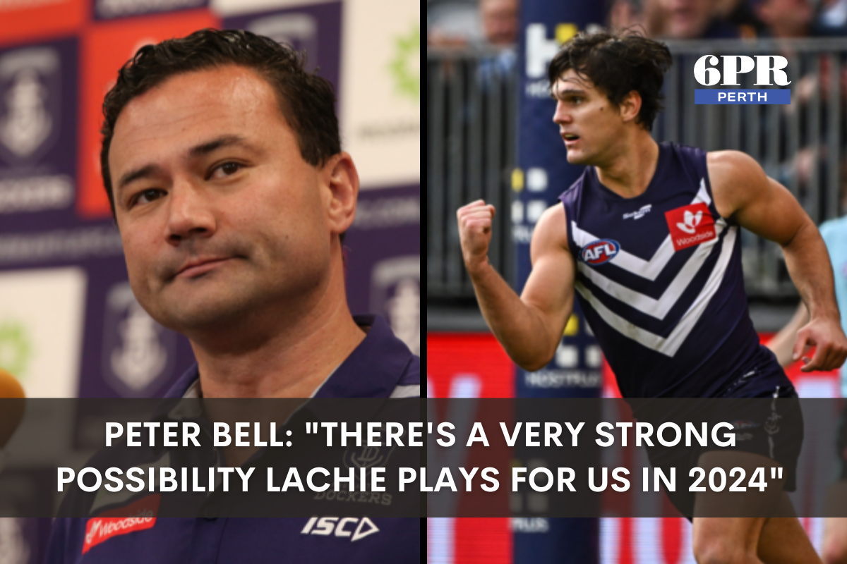 Peter Bell: "There's a very strong possibility Lachie plays for us in 2024" - Vimarsana News