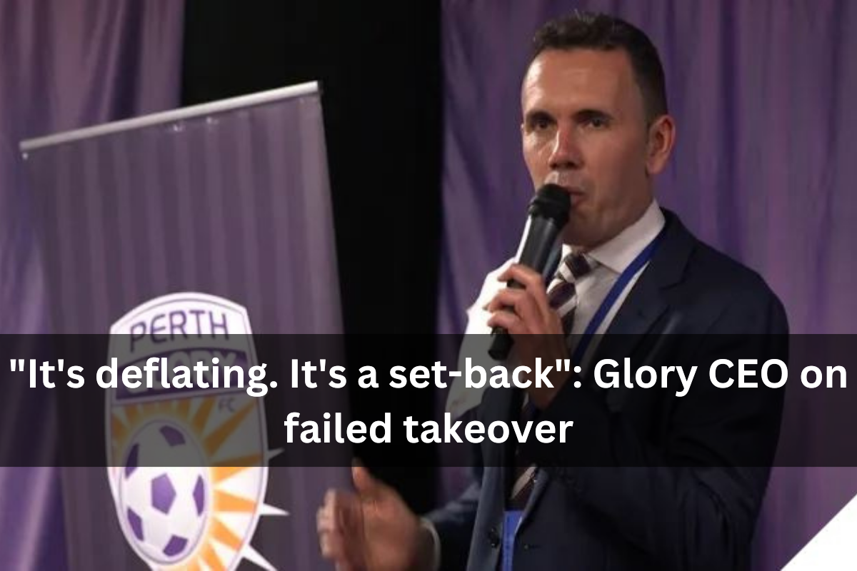 Glory CEO: "It's a blow. It's a set back." - Vimarsana News