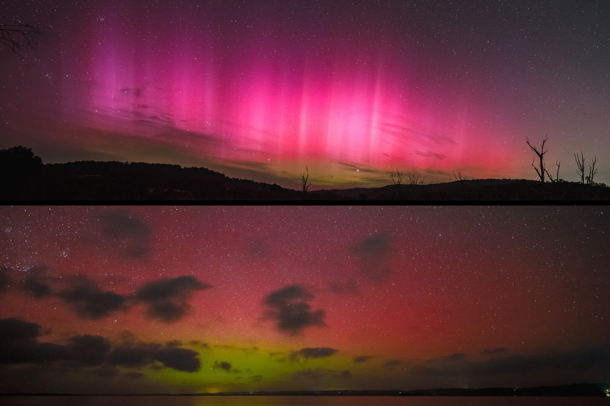 Article image for Skywatchers in awe as WA skies play host to once-a-decade lightshow