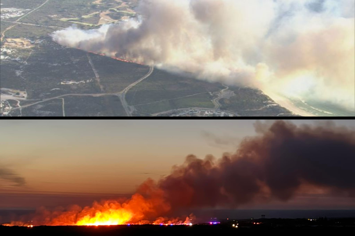 Article image for DFES spend critical night battling major regional bushfires