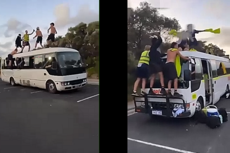 Students’ shock bus act riles up parents, teachers