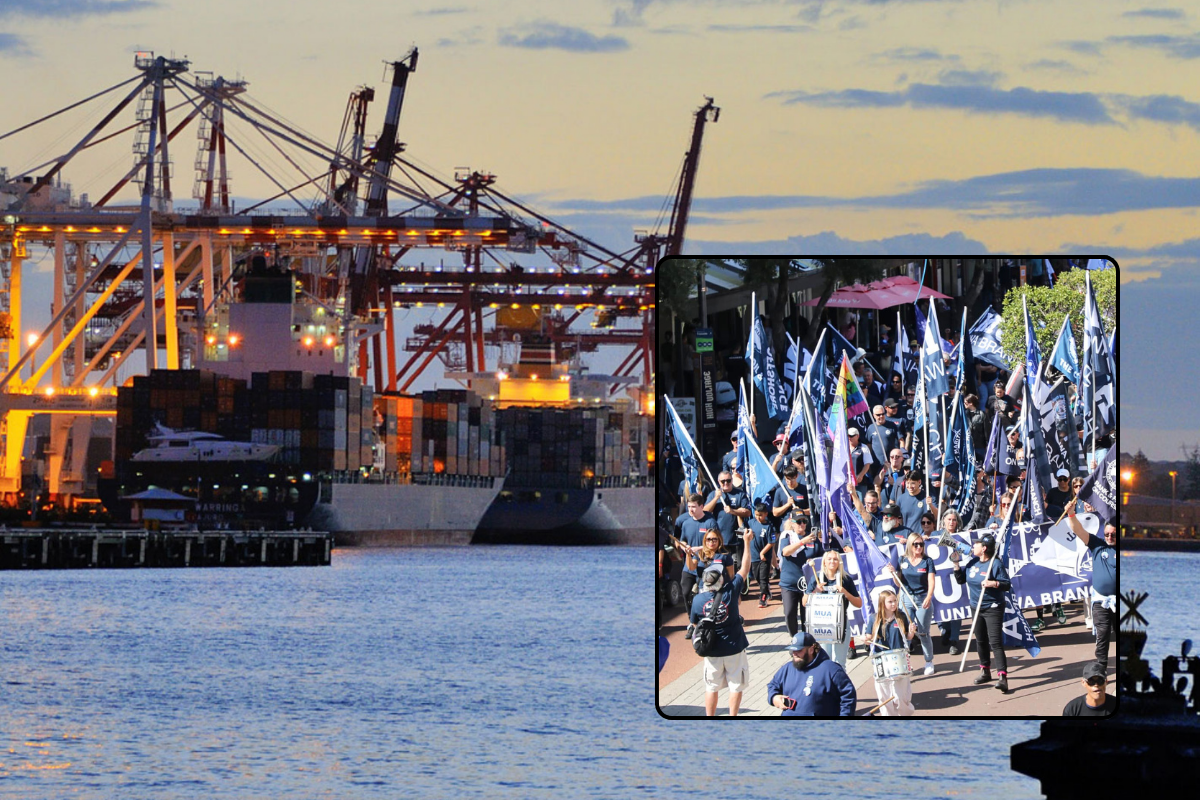 Article image for Wharfies accuse DP World of dirty tactics as dock strike hits deep water